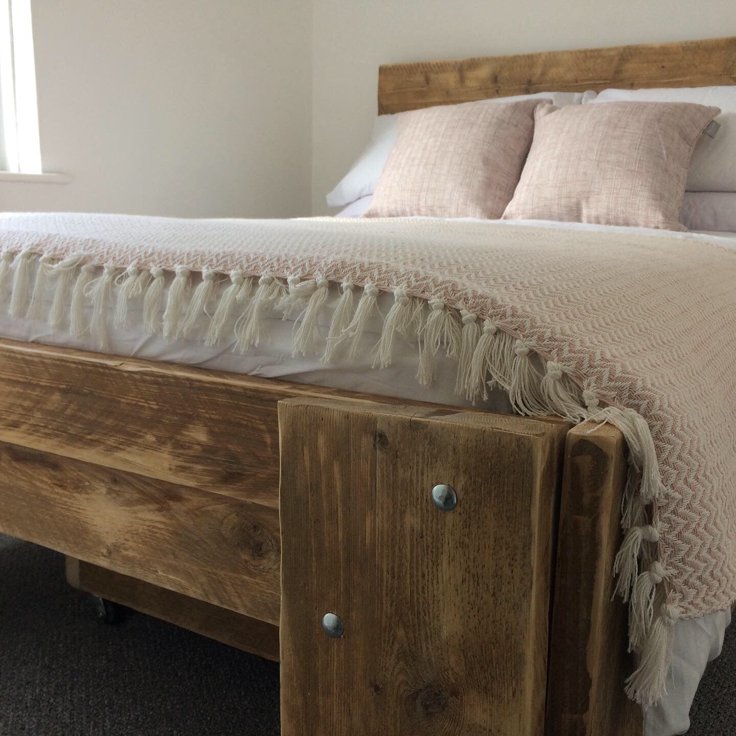 Rustic Double Bed